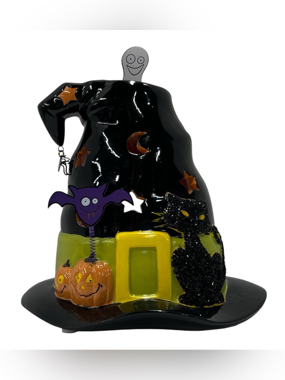 Partylite Spooky Witch Hat Tea Light House